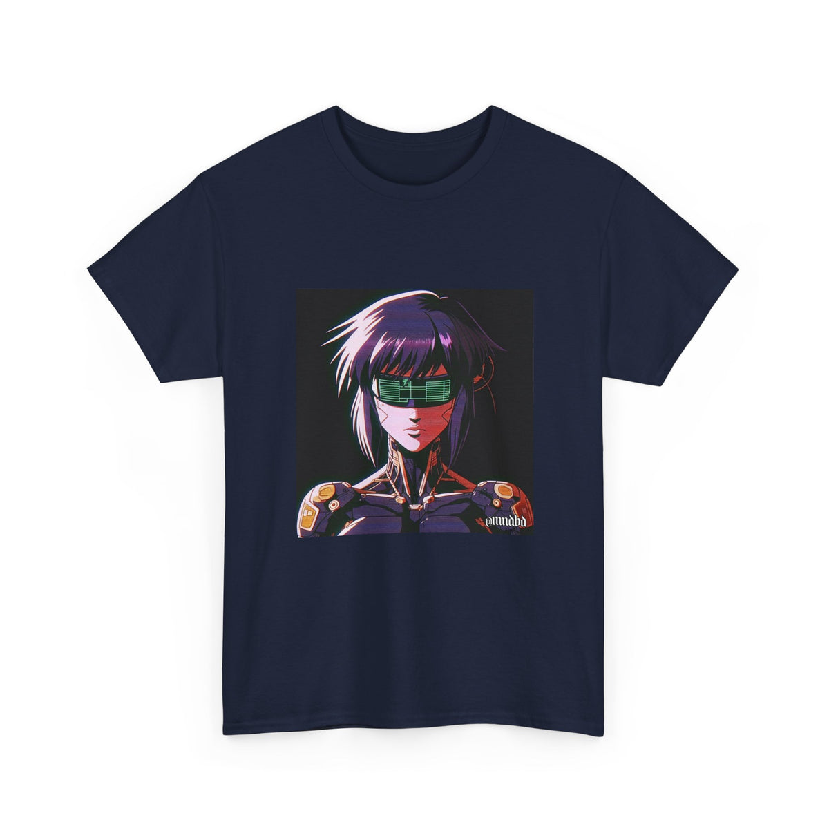 Major Kusanagi In Retro Cyberpunk Visor