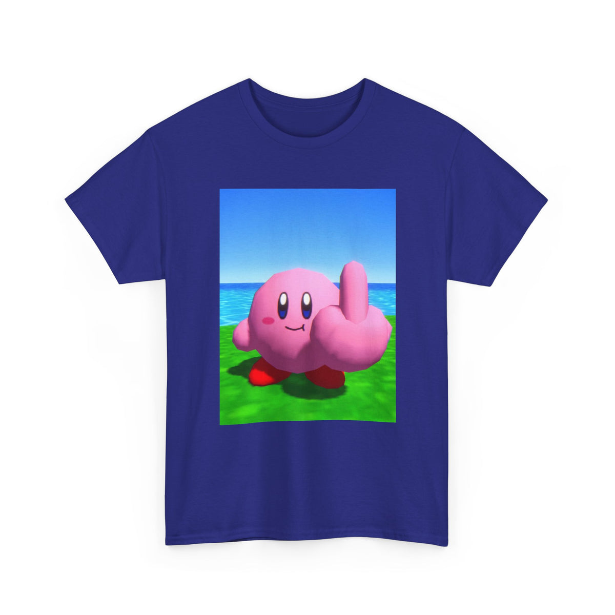 Kirby Flipping The Bird Tee