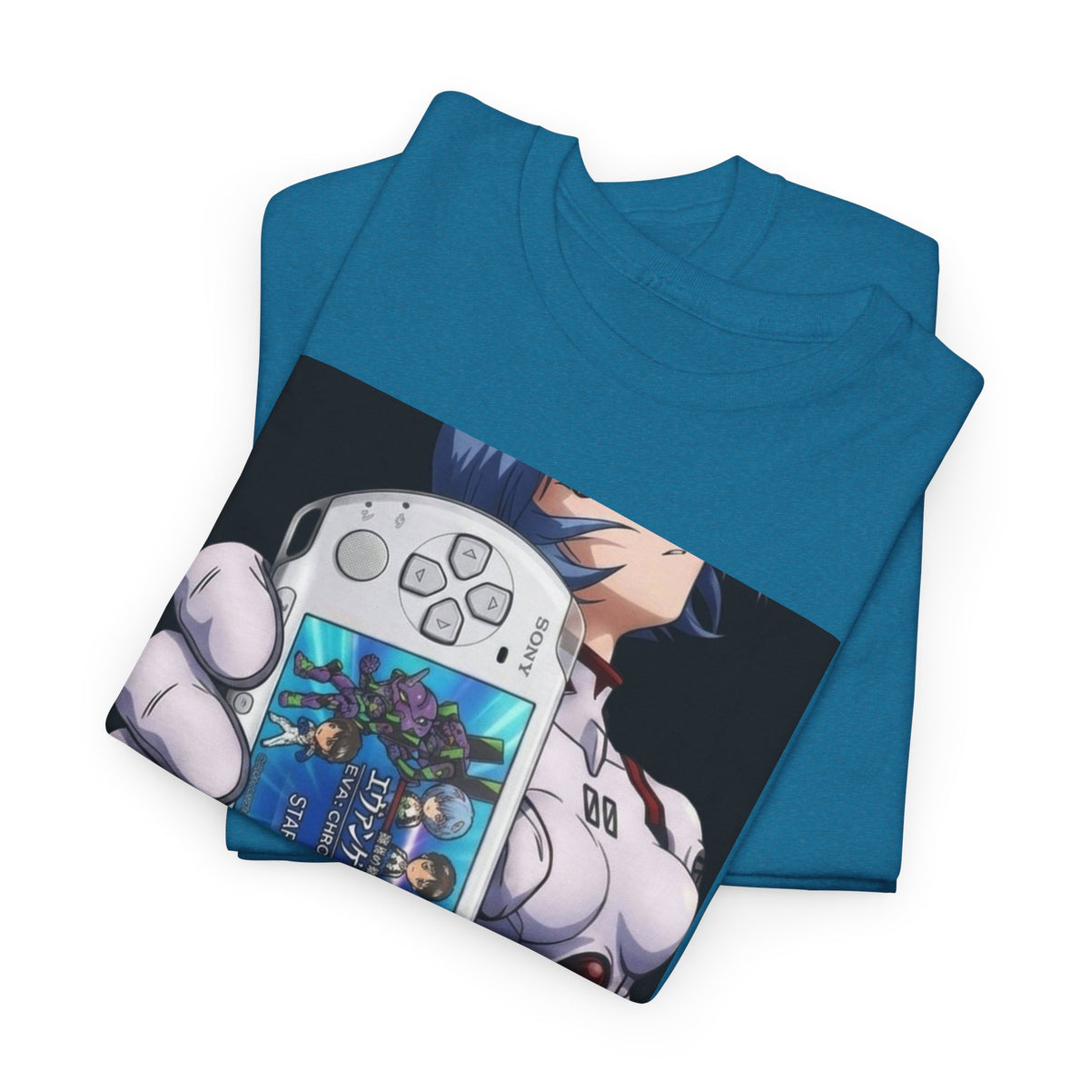 Rei Ayanami Showing Off PSP