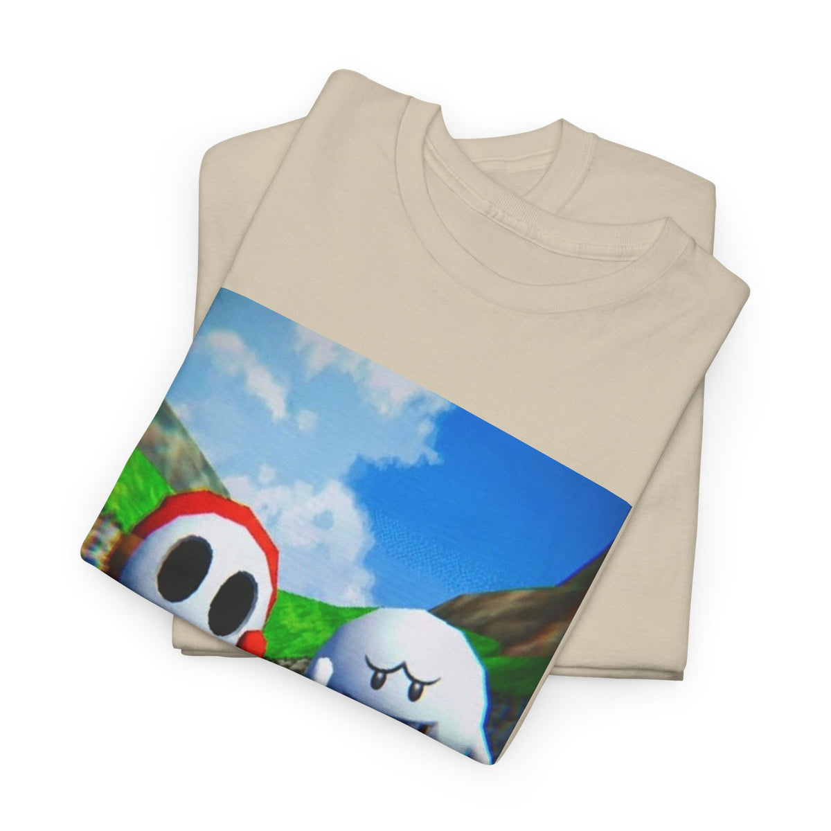 Shy Guy And Boo Flipping Off Tee