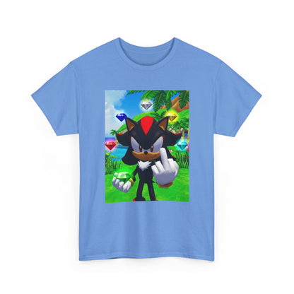 Shadow The Hedgehog Flipping The Bird Tee