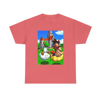 Yoshi And Goku Sharing A Smoke Tee
