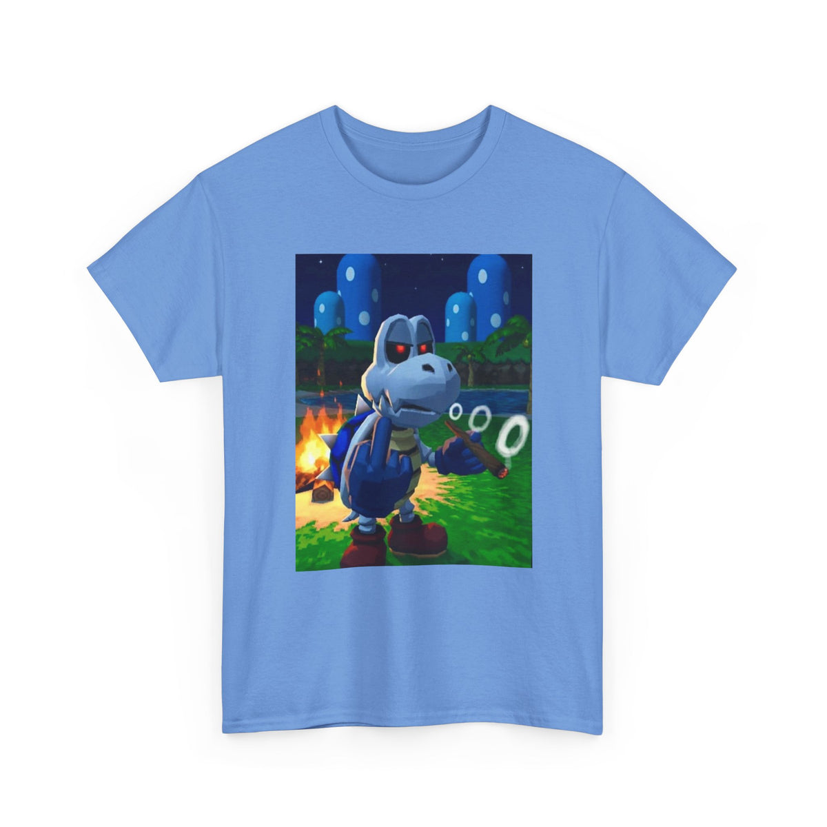 Dry Bones Smoking Blunt Flipping Off Tee