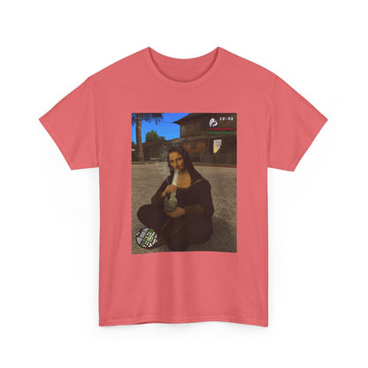 Mona Lisa Hitting The Bong Tee