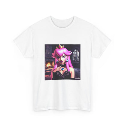 Gothic Pink Princess Peach In Castle