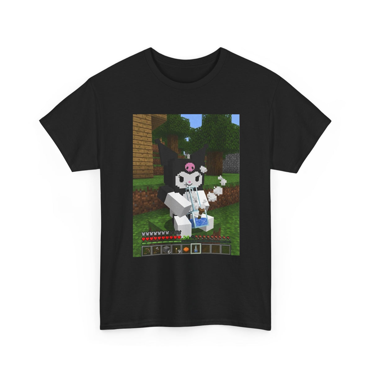 Pixel Kuromi Smoking Bong In Minecraft