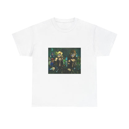 Princess Peach and Zelda DJing with Friends Tee