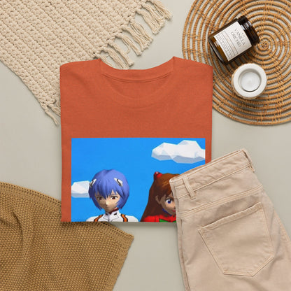 Rei And Asuka Gaming On PSPs Tee