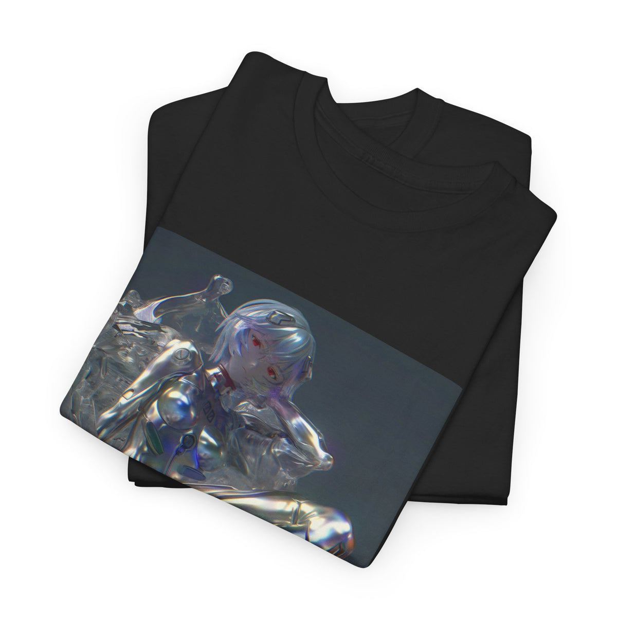 Liquid Chrome Flowing Tee