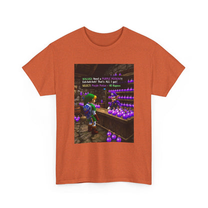 Waluigi Sells Purple Potions To Link