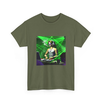 DJ Link Smoking At The Rave Tee