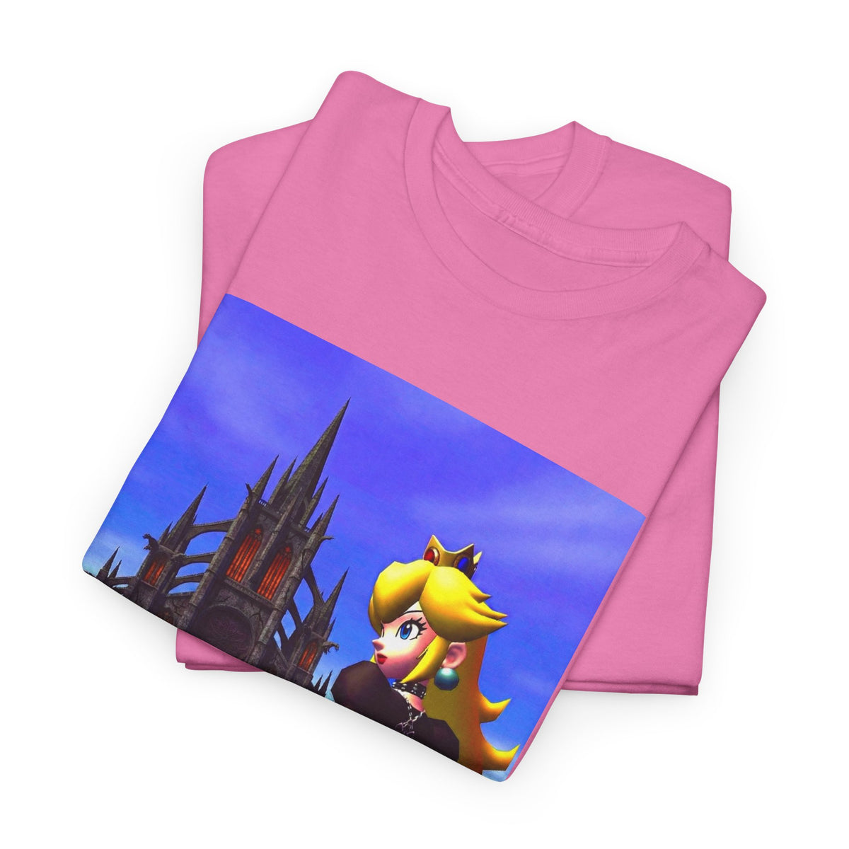 Goth Peach Rocking Goth Castle Tee