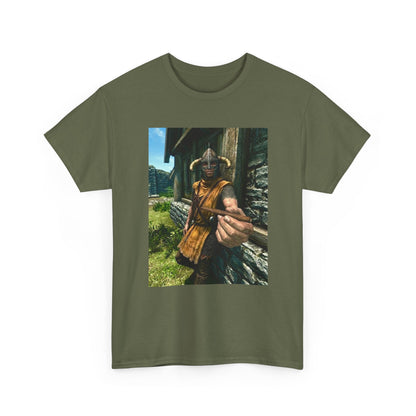 Horned Warrior Offering A Blunt Tee
