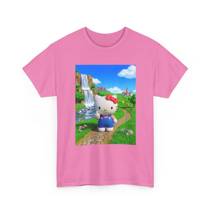 Hello Kitty Flipping Off In Mushroom Kingdom