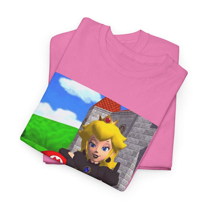 Princess Peach Flipping The Bird Tee