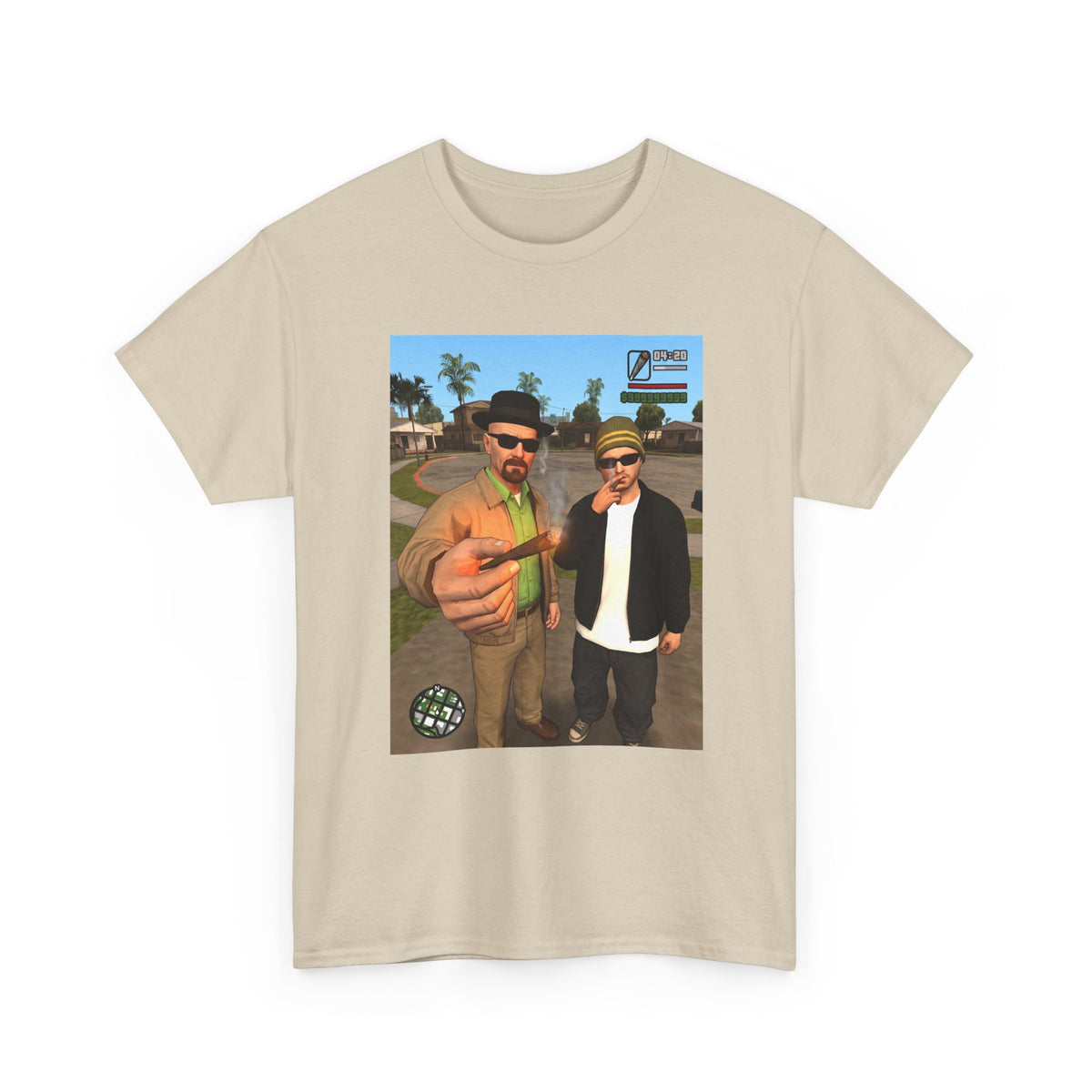 Walter And Jesse Smoking In San Andreas (Design 2)
