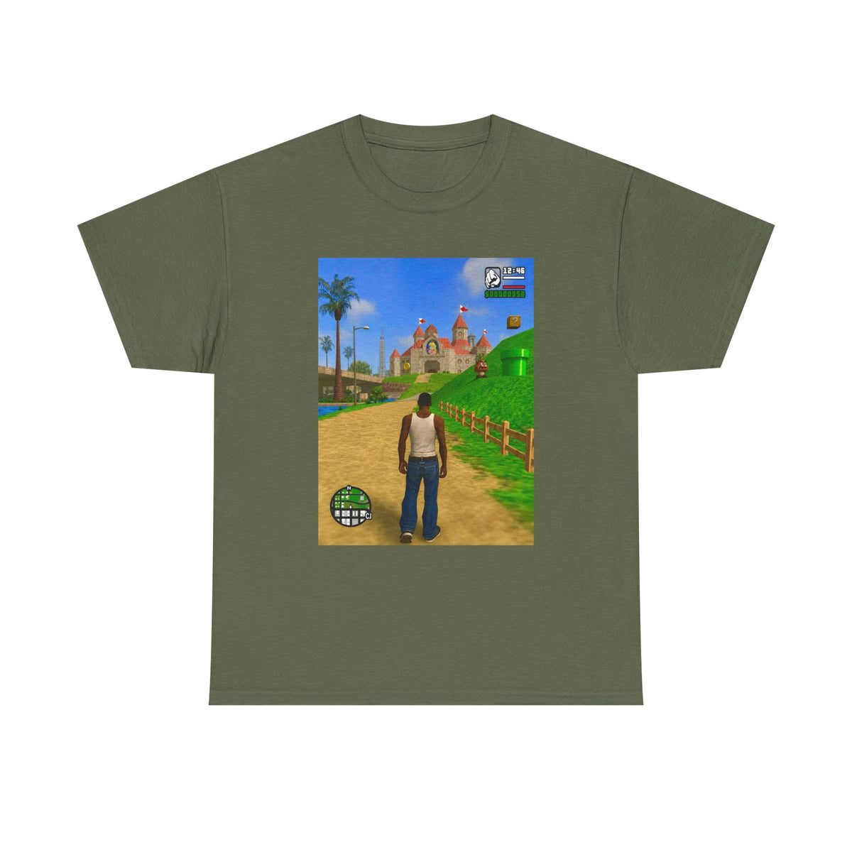 CJ Discovers Mushroom Kingdom Tee