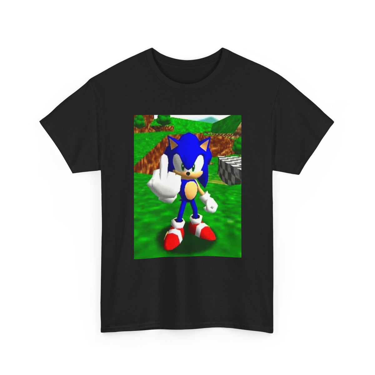 Sonic Gives The Finger Tee