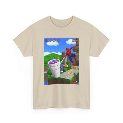 Spidey Swings With Lean In Mario World Tee