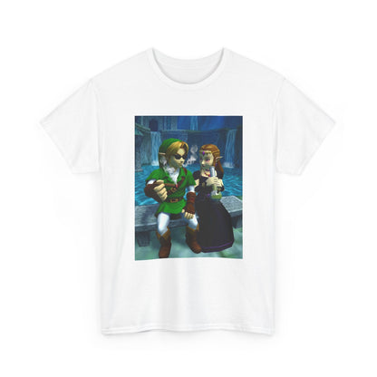 Link And Zelda Chillin' By The Water