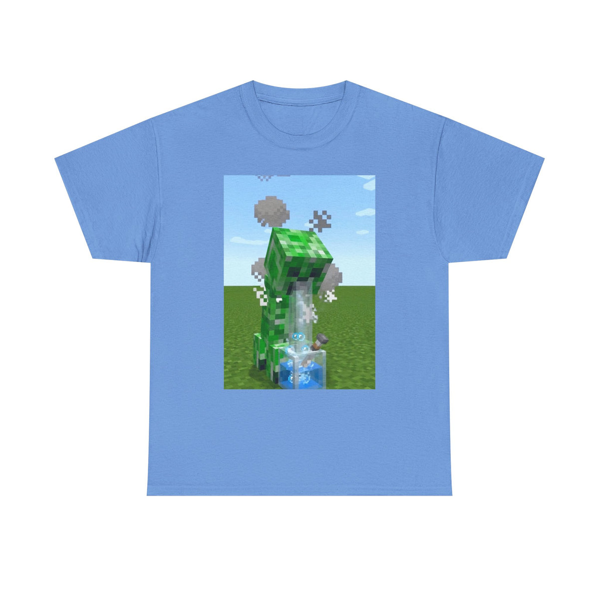 Creeper Hitting The Bong On Green Field