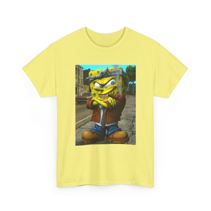 Thug Spongebob Smoking On The Streets
