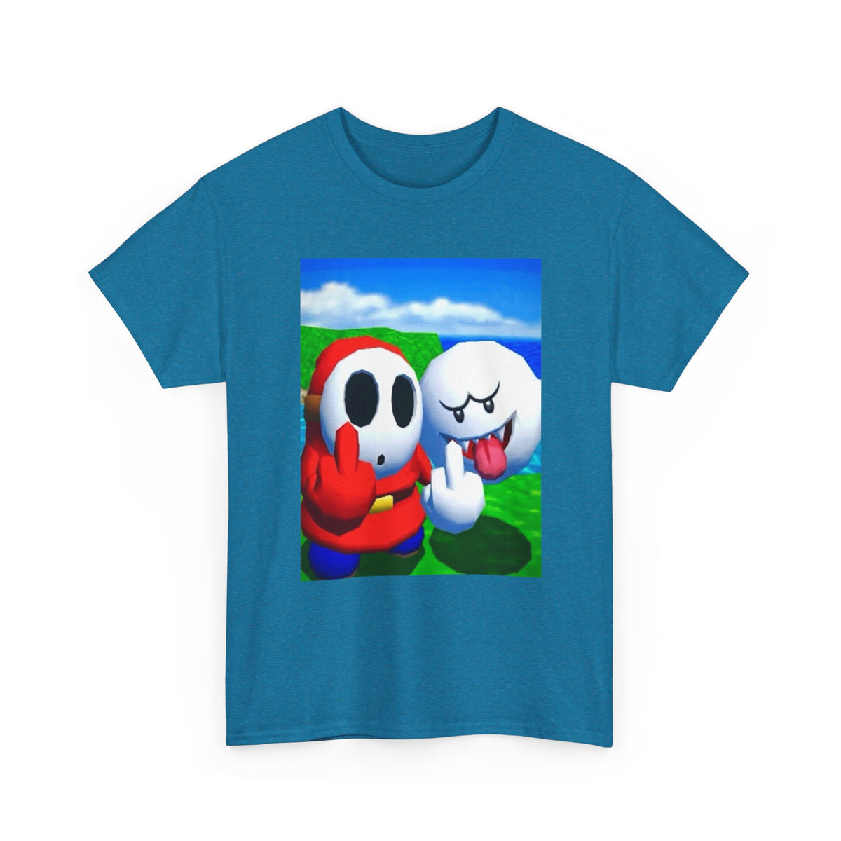 Shy Guy And Boo Flipping The Bird