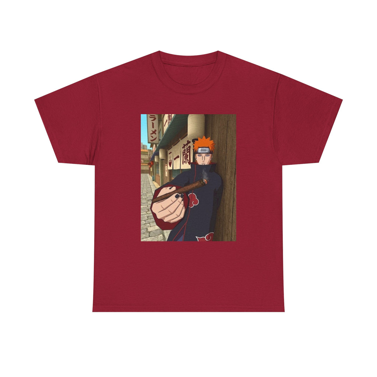 Pain Enjoying A Blunt On A Street Tee