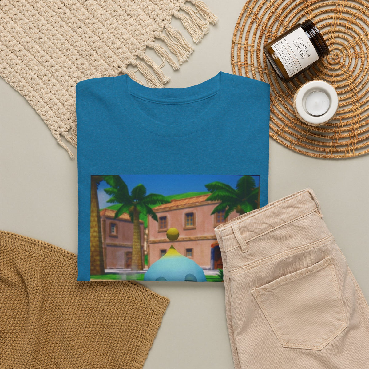 Chao Smoking A Blunt On A Tropical Beach Tee