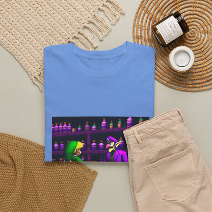 Link Gets Lean From Waluigi Tee