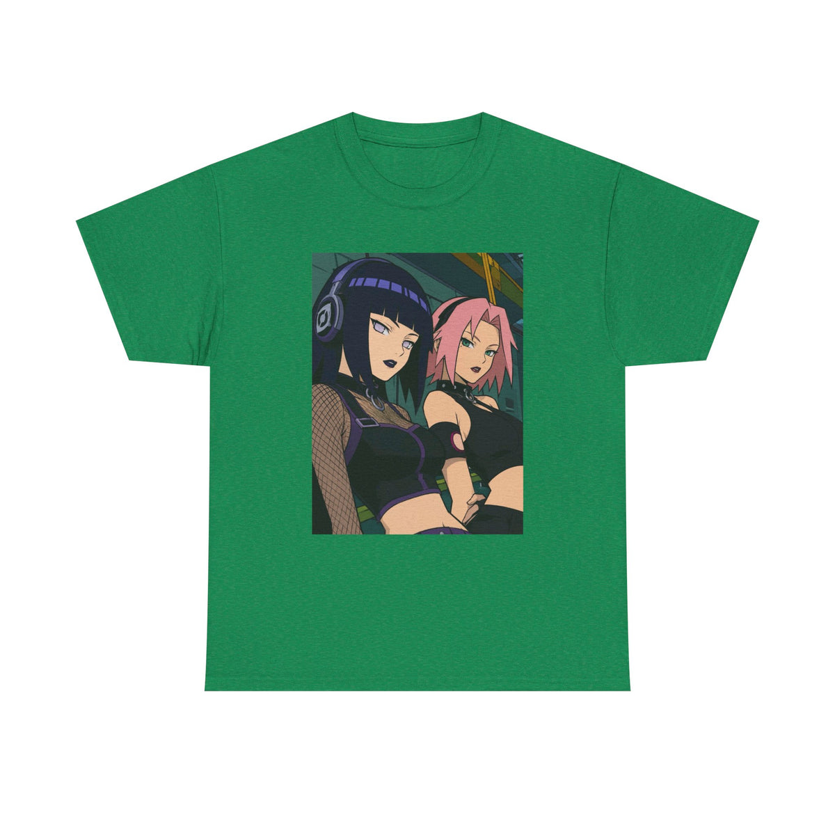 Goth Hinata and Sakura Anime Duo
