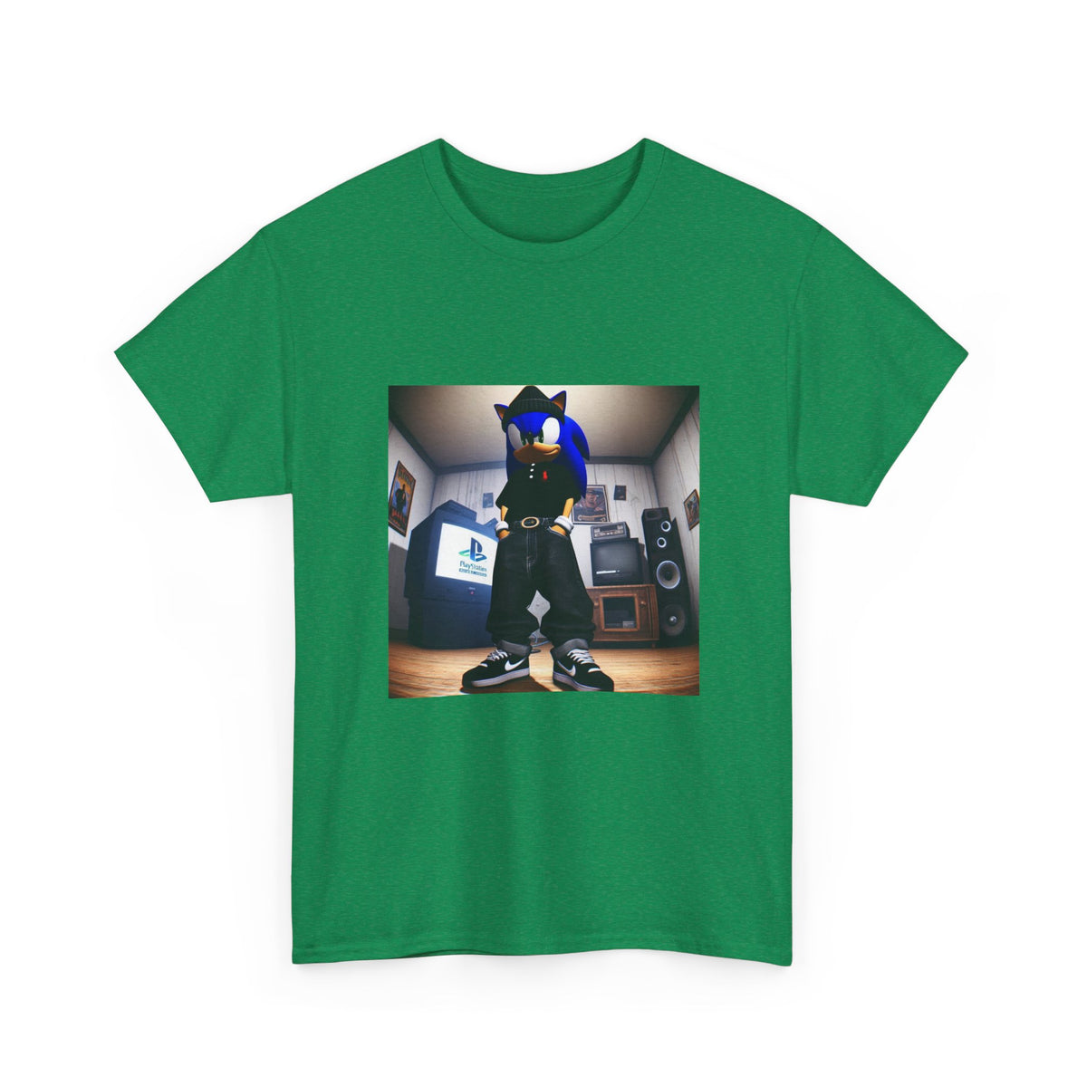 Sonic Drip With PlayStation Room Tee