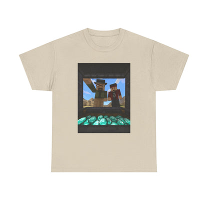 Pixelated Duo With Precious Gems