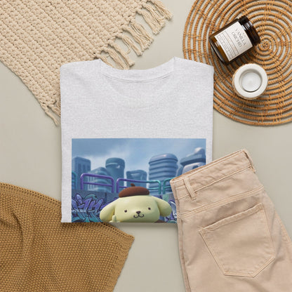 Pompompurin Flipping Off On Skateboard