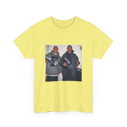 Midnight Leaf Pulse Graphic Tee