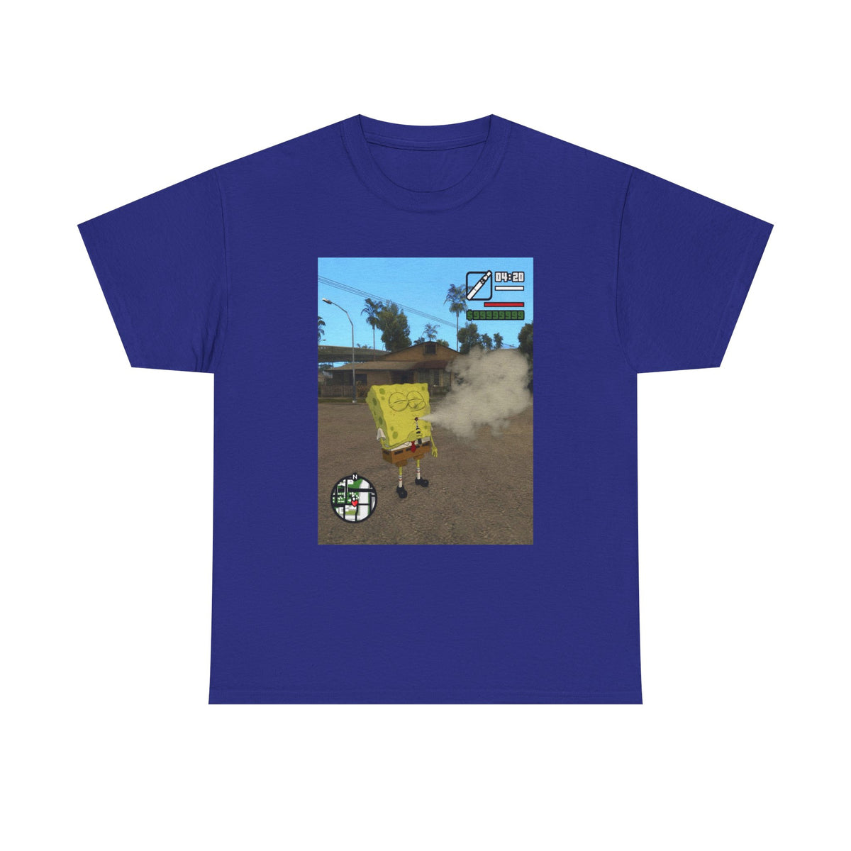 Spongebob 4:20 Grand Theft Auto Street Scene
