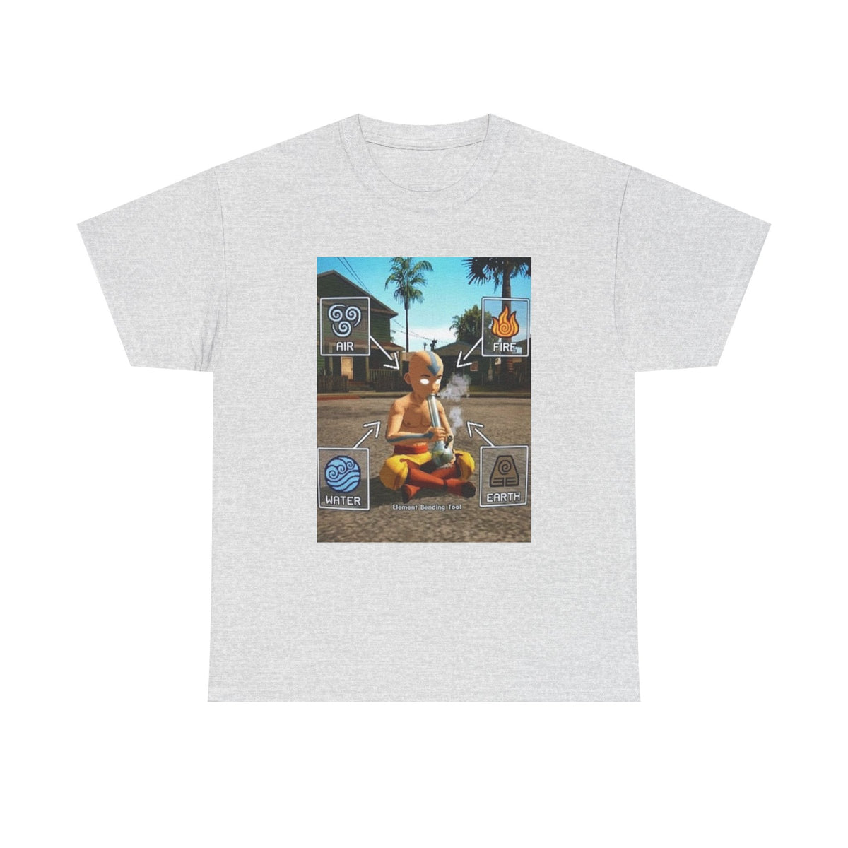 Aang Smoking On The Street Tee