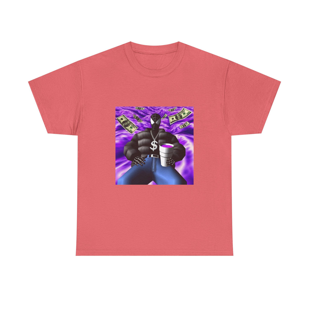 Spider-Man Chillin' With Lean And Money