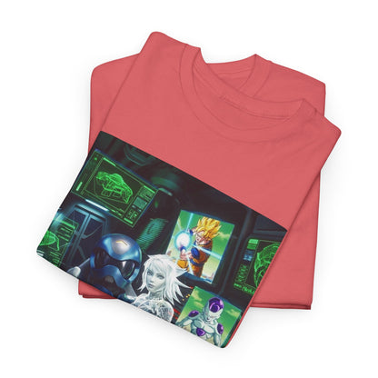 Cybernetic Pilot, Holographic Girl, And Dragon Ball Z