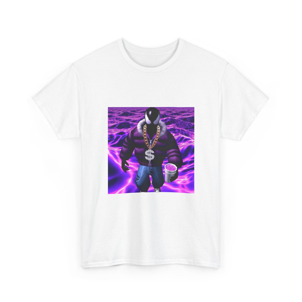 Venom-Like Figure Drippin' In Purple