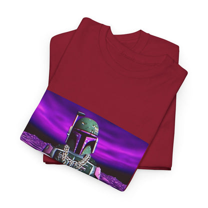 Boba Fett Sipping Purple In A Hypnotic Realm