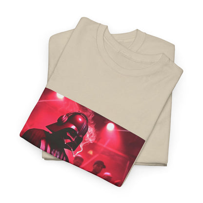 Darth Vader DJ Mixing And Smoking Tee