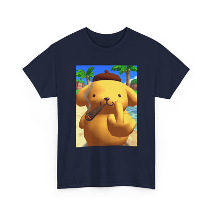 Pompompurin Smoking Blunt & Flipping Off