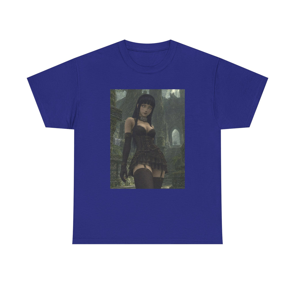Gothic Byakugan Empress In Ancient Ruins