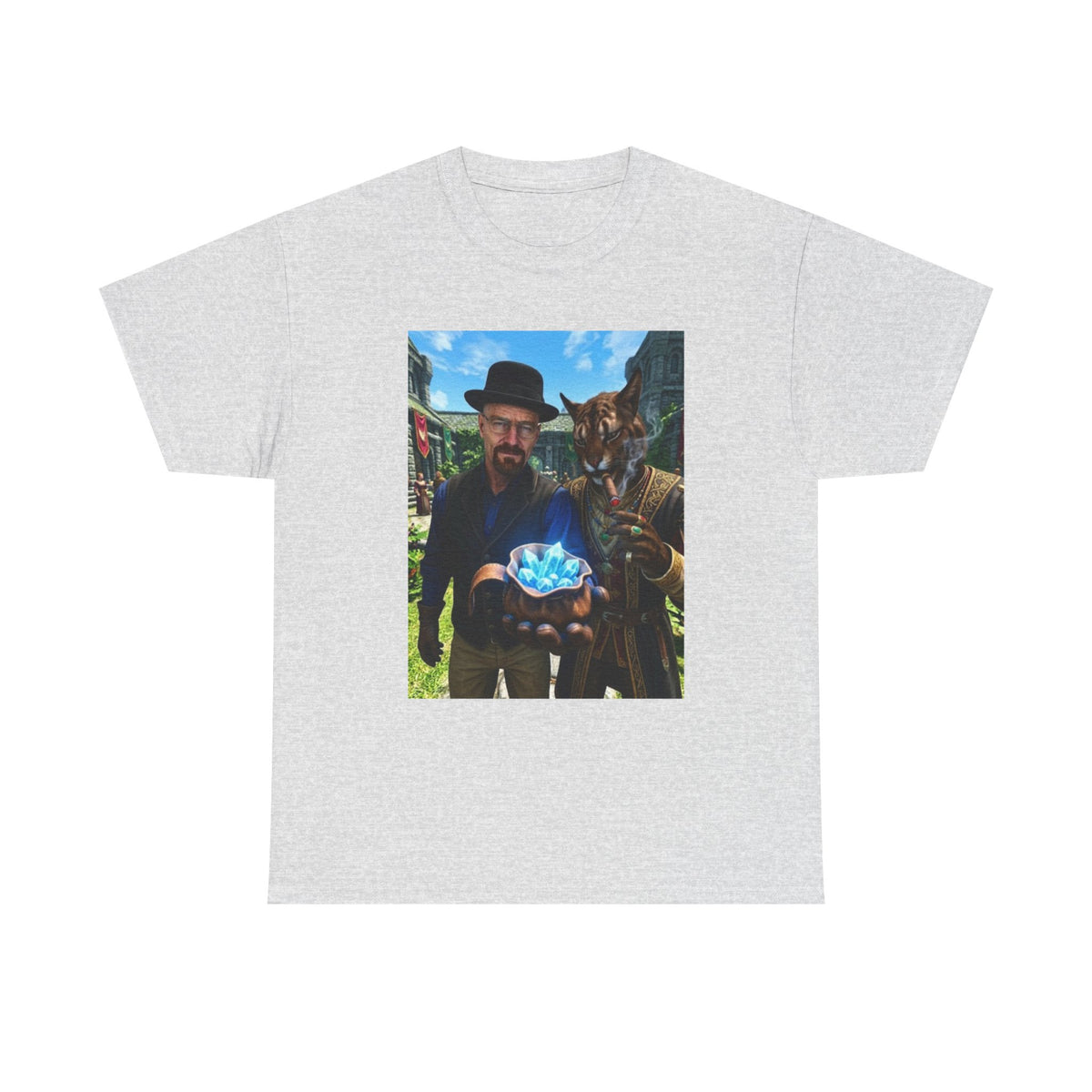 Walter White And Khajiit With Blue Crystals (Design 4)