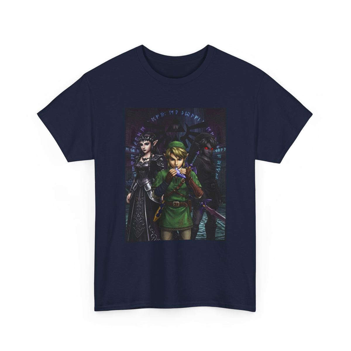 Ocarina Playing Link, Dark Link, And Shadow Zelda