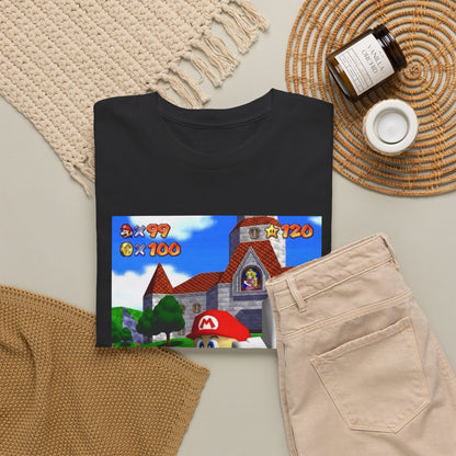 Mario Giving The Finger At Peach's Castle
