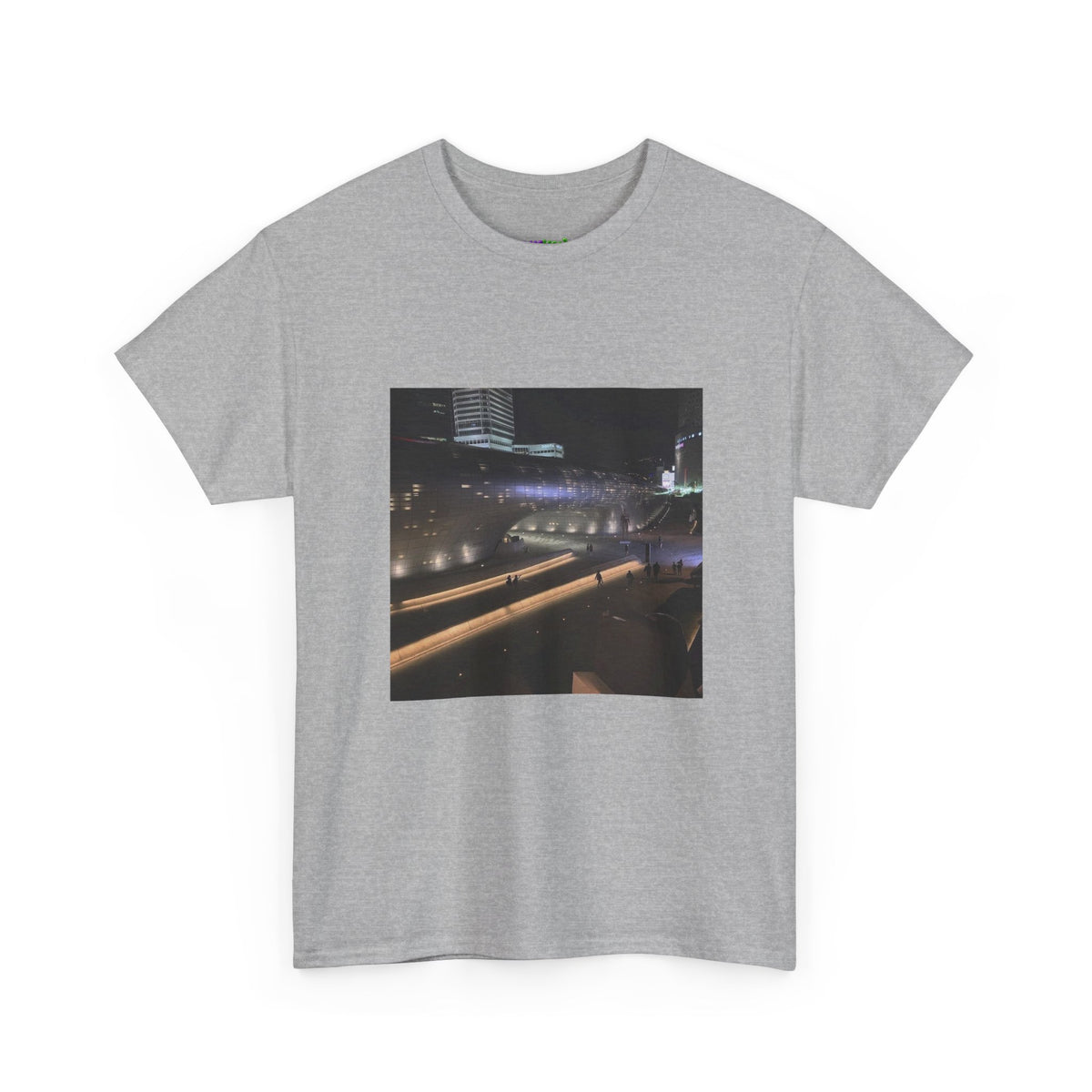 Space Station Floating Above Earth Tee