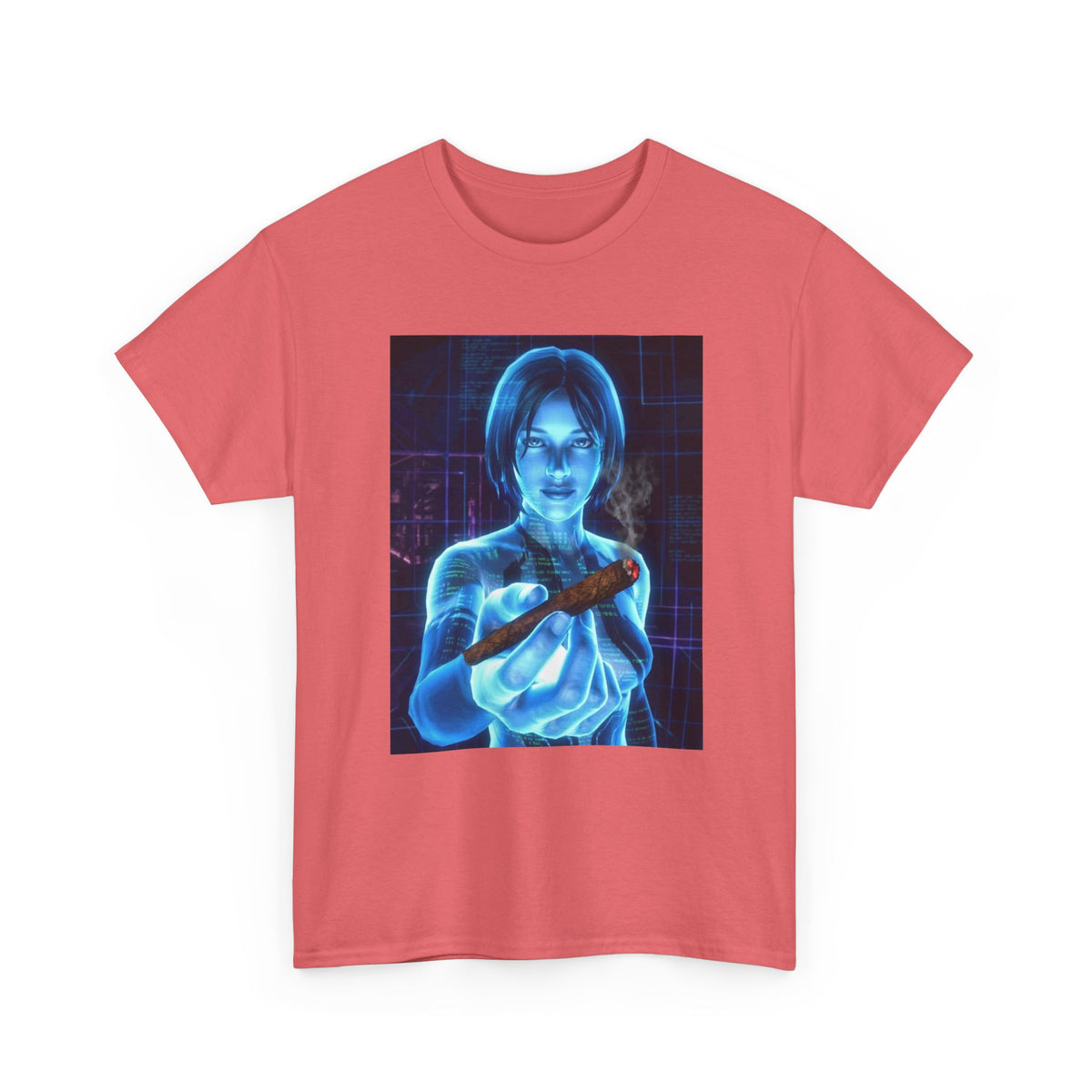 Holographic AI Offering You A Blunt Tee