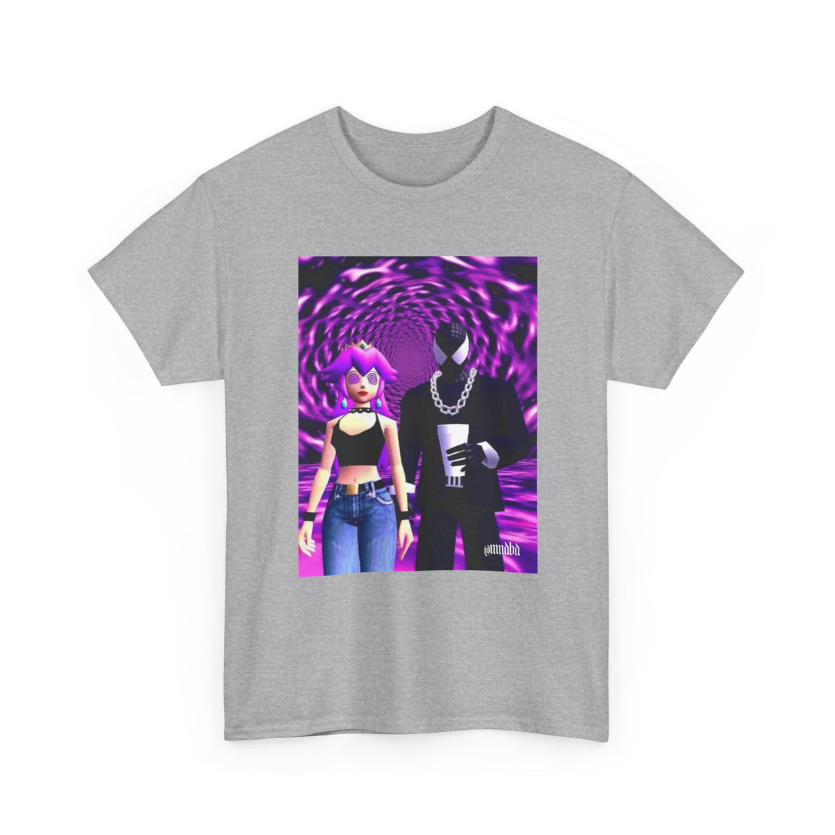 Hypnotized Peach & Sipping Spidey Tee